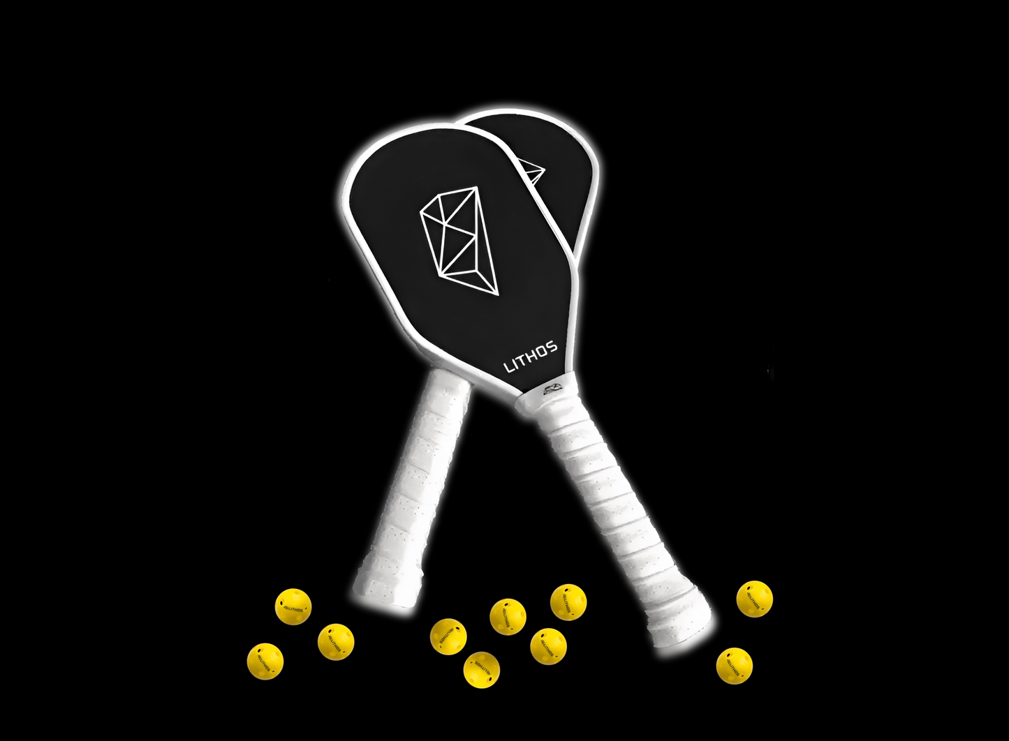 The Ultimate Training Kit - Two Training Paddles, Ten Lightning Mini Training Balls